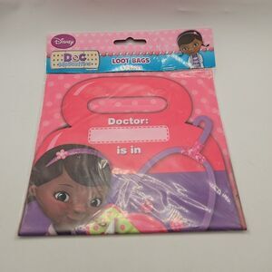 Disney Doc McStuffins Birthday Party Loot Treat Favor Bags 8pcs